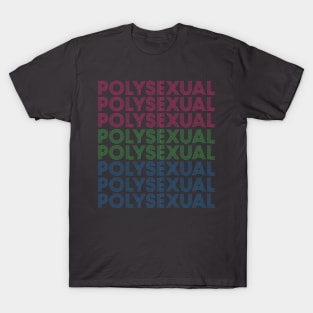 Retro Polysexual Pride T-Shirt